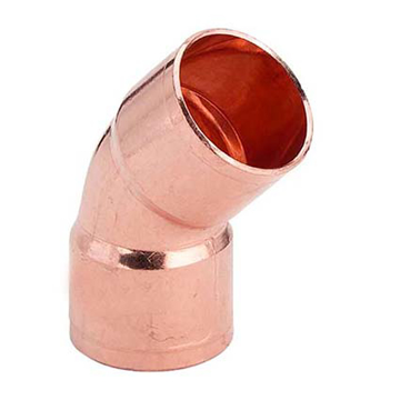 Slika Cu bakarno koleno Ø 35 - 45° D