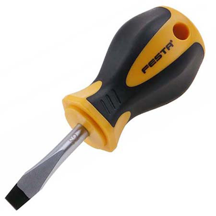 Slika Odvijač kratki S2 S 6.5 x 38 mm profesionalni 07.768 / 18125