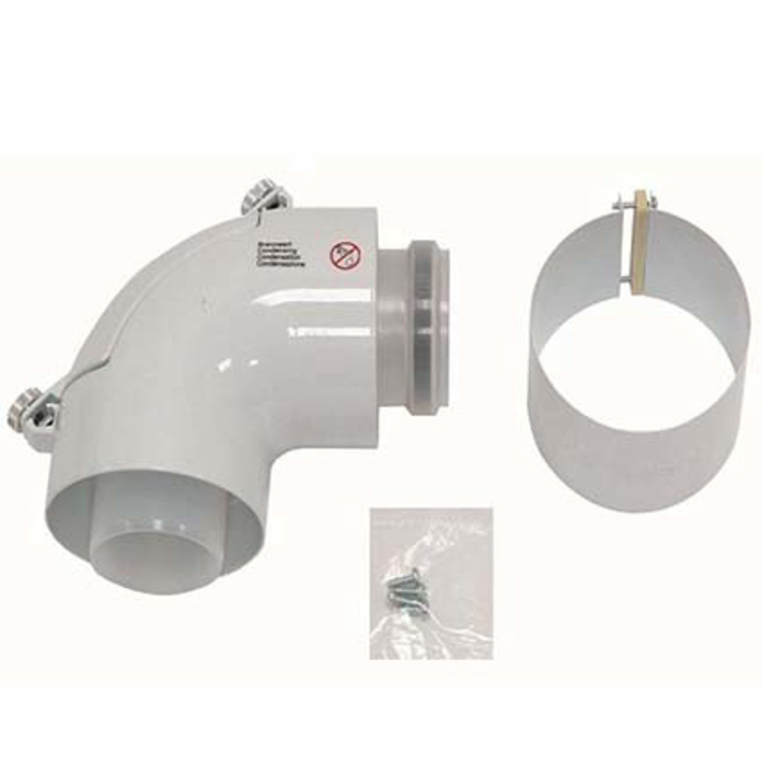 Slika Dimovodno koleno 60/100 - 90* kondezacija