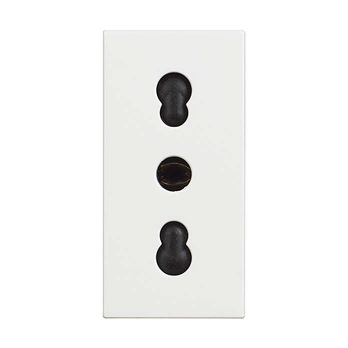 Slika Bticino Classia utičnica 2P+E 16A 250V bela 1M RW4180