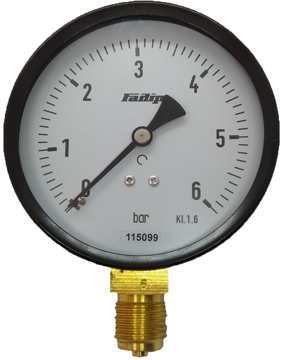 Slika Manometar (MRČ) 0-6 b.(1/2)f100
