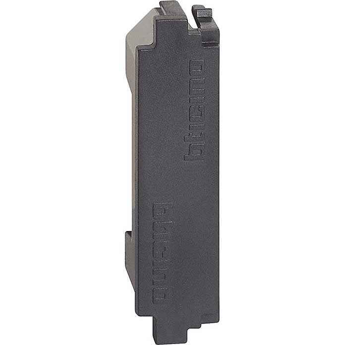 Slika Bticino Living Now crna pločica 1/2M K4949