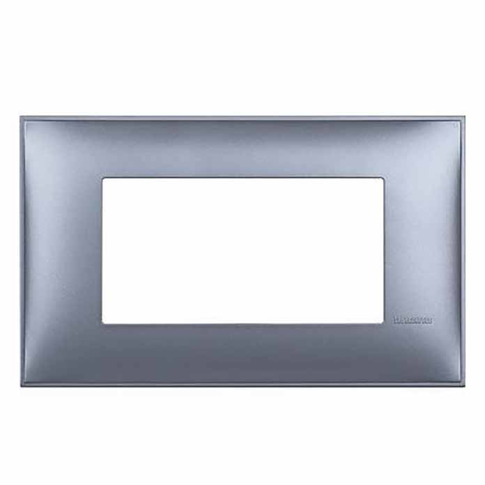 Slika Bticino Classia okvir 4M za doznu 504E/BP504N plavi metal RAL 4012 R4804LM