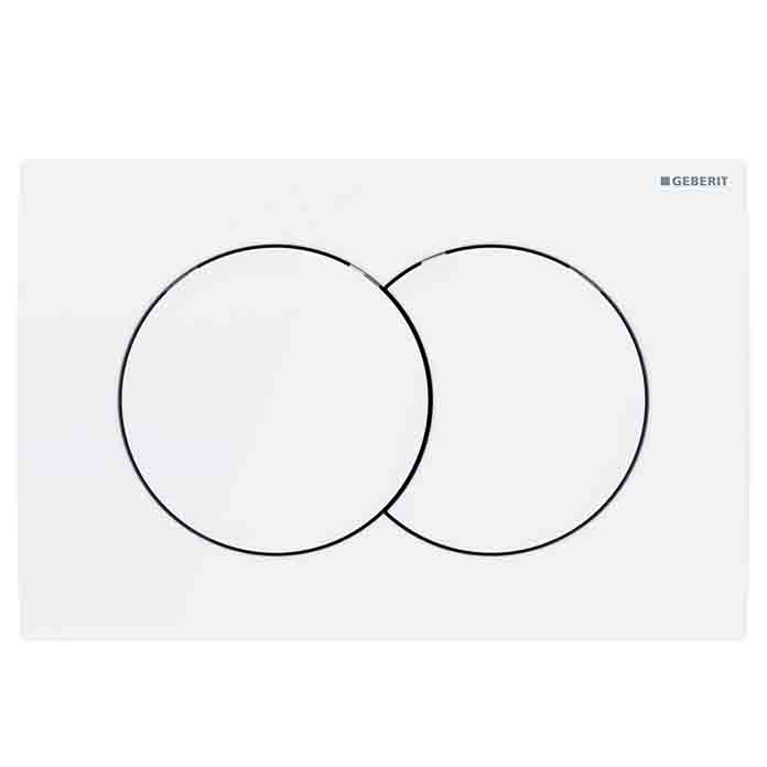 Geberit Delta01 tipka bela 115.107.11.1