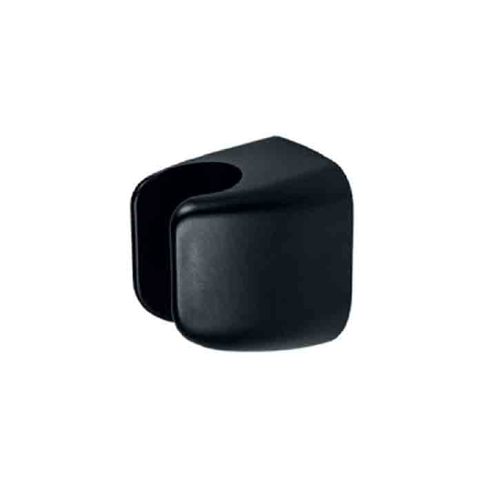 Crni držač tuš ručice PDTV01D DARK za montažu na zid u kupatilu