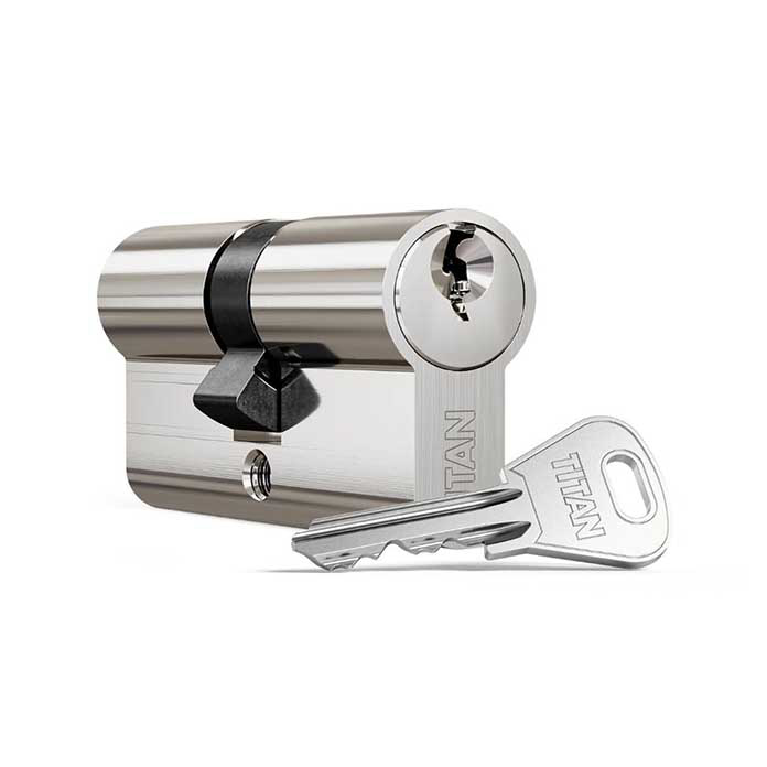 Slika Cilindar Titan XT 40-40 NI niklovani sa 3 ključeva