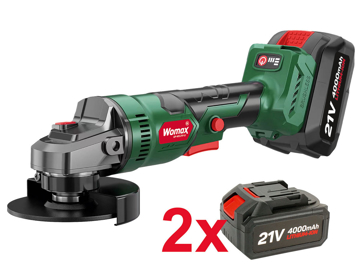 Slika Aku ugaona brusilica GP-WS 21V-LI – 125 mm, 2x 4.0Ah Li-Ion baterije