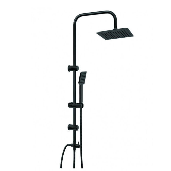 Usponski tuš Minotti Dark Elegance MUT 370 četvrtasti sa tuš ružom 215x215 mm